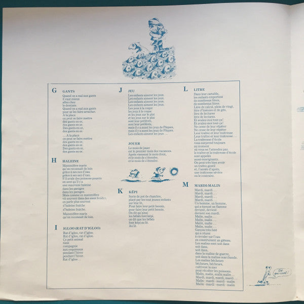 Claude Fonfrède - Dominique Becker : Chantent PEF / Dictionnaire Des Mots Tordus (LP, Album)