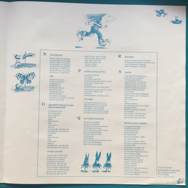 Claude Fonfrède - Dominique Becker : Chantent PEF / Dictionnaire Des Mots Tordus (LP, Album)