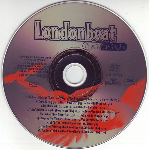 Londonbeat : Best! The Singles (CD, Comp, RP)