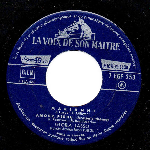 Gloria Lasso Orchestre Direction Franck Pourcel : 7 - Padre Don José (7", EP)