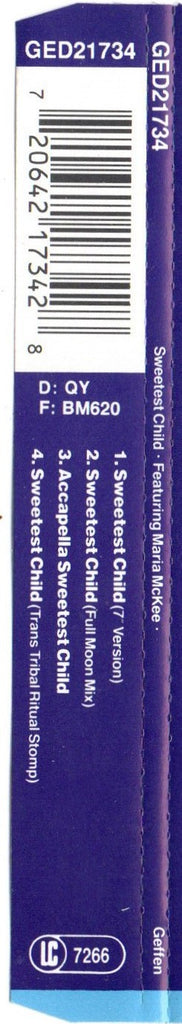 Sweetest Child Featuring Maria McKee : Sweetest Child (CD, Maxi)