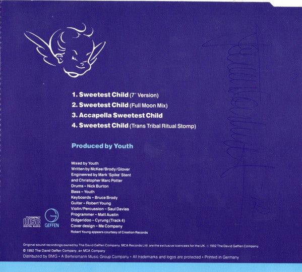 Sweetest Child Featuring Maria McKee : Sweetest Child (CD, Maxi)