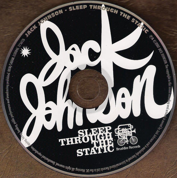 Jack Johnson : Sleep Through The Static (CD, Album, Car)