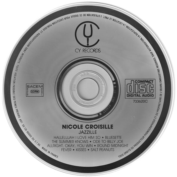 Nicole Croisille : Jazzille (CD, Album)