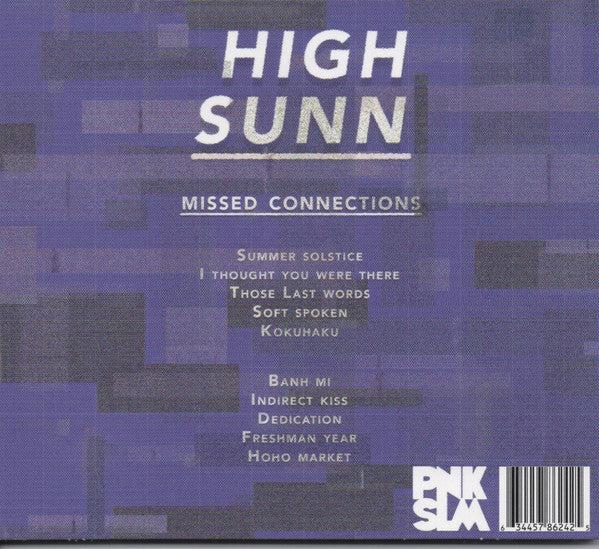 High Sunn : Missed Connections (CD, Album)