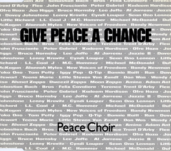 Peace Choir : Give Peace A Chance (CD, Single)