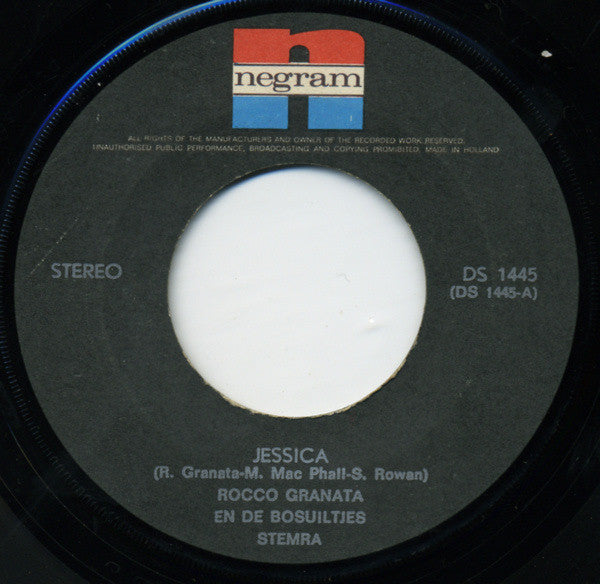 Rocco Granata : Jessica (7", Single)