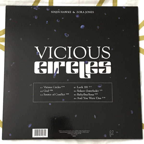 Sinjin Hawke & Zora Jones : Vicious Circles (LP, Album, Ltd)