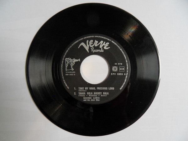 George Lewis' Ragtime Band : Vol. 2 (7", EP)