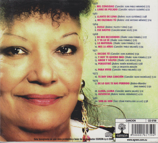 Elena Burke : Grandes Éxitos (CD, Comp)