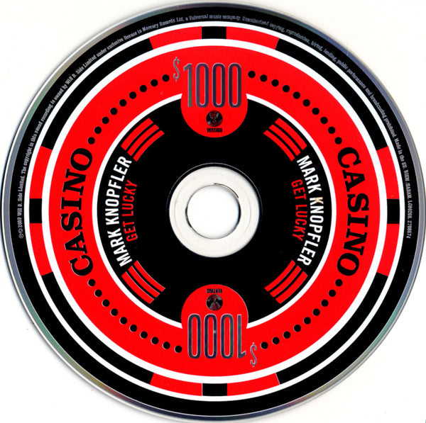 Mark Knopfler : Get Lucky (CD, Album, red)