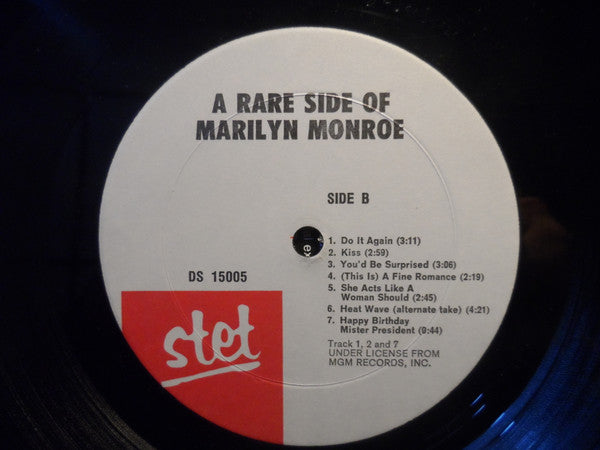 Marilyn Monroe : Never Before And Never Again (LP, Comp)