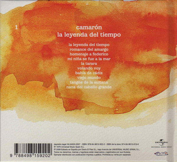 El Camarón De La Isla : La Leyenda Del Tiempo (CD, Album, Ltd, RE, Boo)