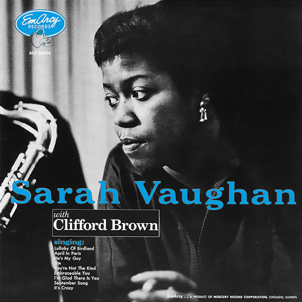 Sarah Vaughan With Clifford Brown : Sarah Vaughan With Clifford Brown (CD, Album, RE, RM)