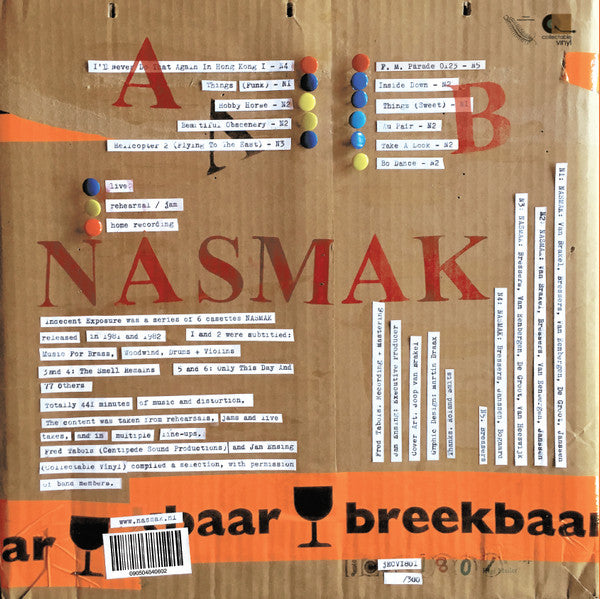 Nasmak : Beautiful Obscenery (An Anthology Of Indecent Exposures) (LP, Comp, Ltd, Num)