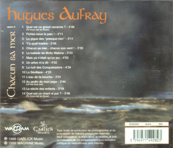 Hugues Aufray : Chacun Sa Mer ! (CD, Album)