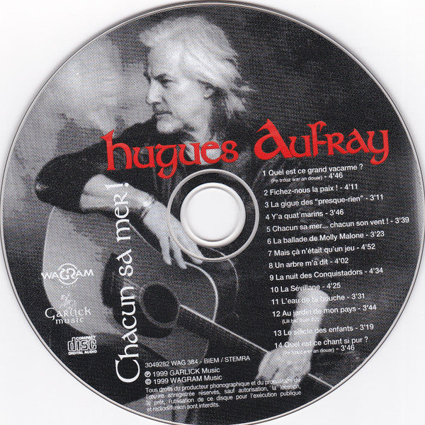 Hugues Aufray : Chacun Sa Mer ! (CD, Album)