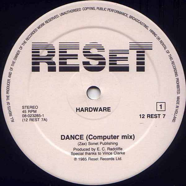 Hardware (7) : Dance (12")