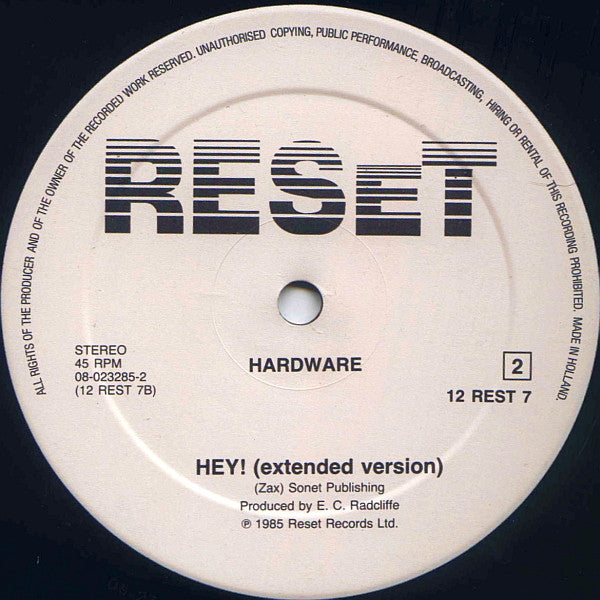 Hardware (7) : Dance (12")