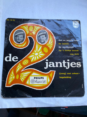 De 2 Jantjes : Een En Twintig Rozen (7", EP)