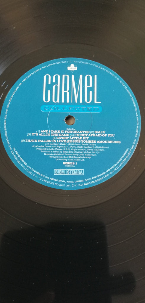 Carmel (2) : Collected (LP, Comp)