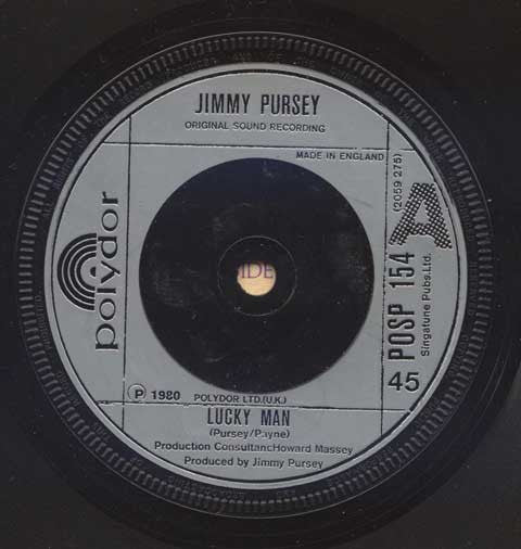 Jimmy Pursey : Lucky Man (7")