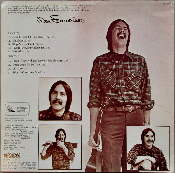 Don Francisco (2) : Forgiven (LP, Album)