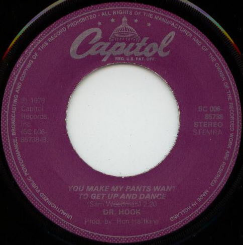 Dr. Hook : Sharing The Night Together (7", Single)