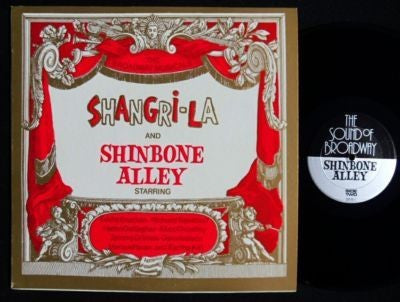 Eddie Bracken (2), Richard Basehart, Helen Gallagher, Alice Ghostley, Tammy Grimes, Gene Nelson, Marisa Pavan, Eartha Kitt : Shangri-La And Shinbone Alley (LP, Comp, Mono)