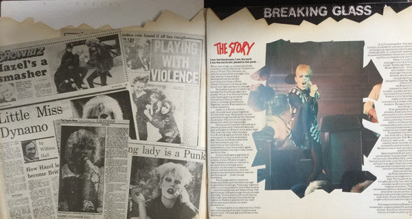 Hazel O'Connor : Breaking Glass (LP, S/Sided, W/Lbl, Gat)