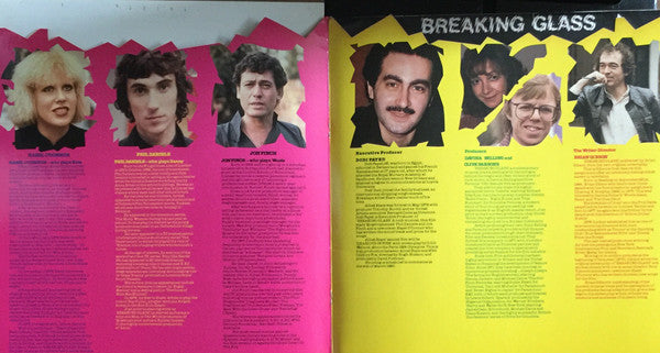 Hazel O'Connor : Breaking Glass (LP, S/Sided, W/Lbl, Gat)