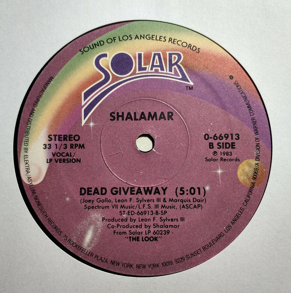 Shalamar : My Girl Loves Me (12")