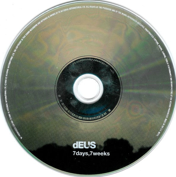 dEUS : 7 Days, 7 Weeks (CD, Maxi)