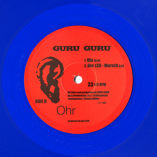 Guru Guru : UFO (LP, Album, Ltd, Blu)