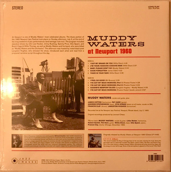 Muddy Waters : Muddy Waters At Newport 1960 (LP, Album, RE, 180)