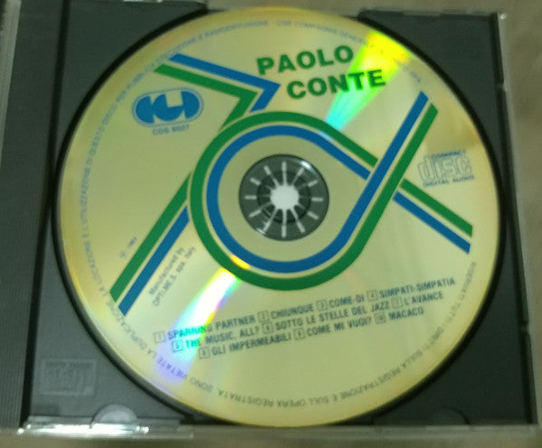 Paolo Conte : Paolo Conte (CD, Album, RE)