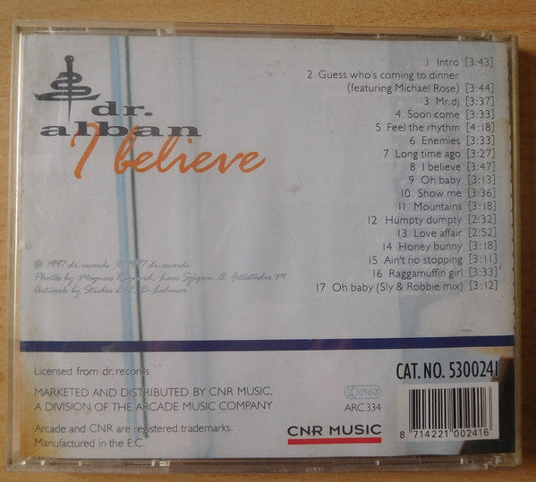 Dr. Alban : I Believe (CD, Album)