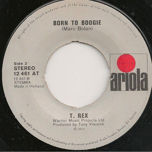 T. Rex : Solid Gold Easy Action / Born To Boogie (7", Single)