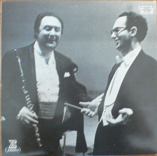 Domenico Cimarosa / Giuseppe Saverio Mercadante, Jean-Pierre Rampal, Clementine Scimone, I Solisti Veneti, Claudio Scimone : Symphonie Concertante Pour Deux Flûtes En Sol Majeur / Concerto Pour Flûte En Mi Mineur (LP, RE, Gat)