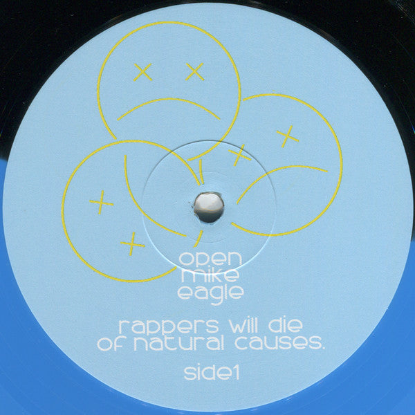 Open Mike Eagle : Rappers Will Die Of Natural Causes (LP, Album, RE, Blu)