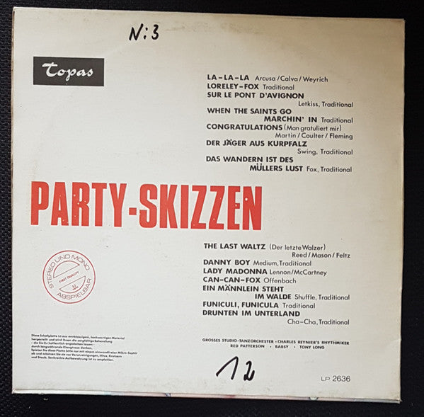 Various : Party Skizzen (LP, blu)