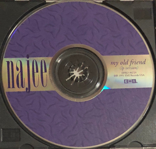 Najee : My Old Friend (CD, Single, Promo)
