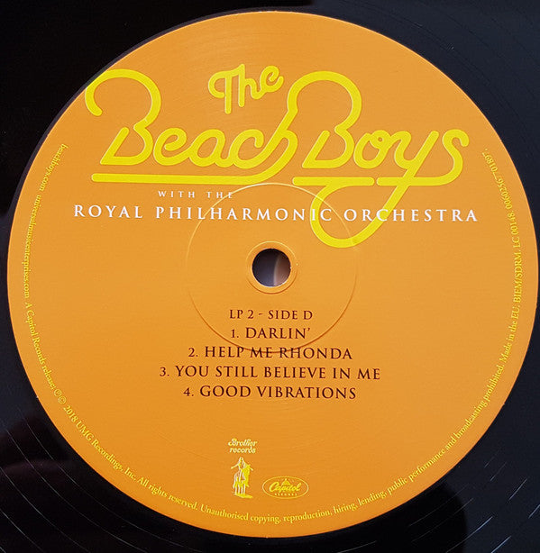 The Beach Boys With The Royal Philharmonic Orchestra : The Beach Boys With The Royal Philharmonic Orchestra (2xLP, Comp)