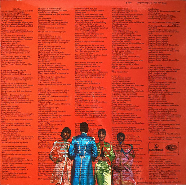 The Beatles : Sgt. Pepper's Lonely Hearts Club Band (LP, Album, Pic, RE)