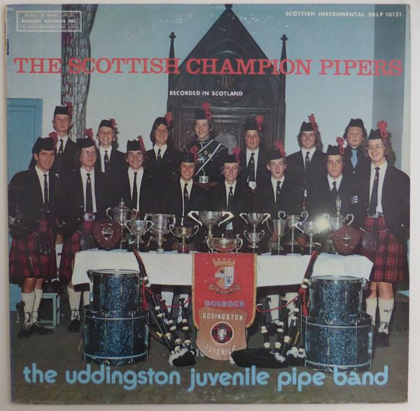 The Uddingston Juvenile Pipe Band : The Scottish Champion Pipers (LP, Album, RP)