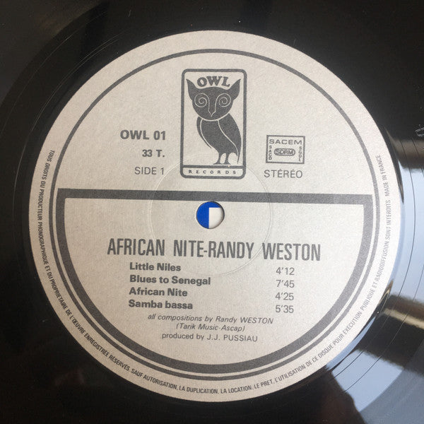Randy Weston : African Nite (LP, Album, RE)