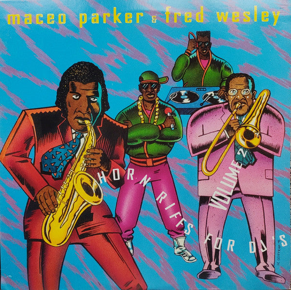 Maceo Parker / Fred Wesley : Horn Riffs For DJ's Volume 2 (LP)