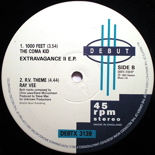 Various : Extravagance II E.P. (12", EP)