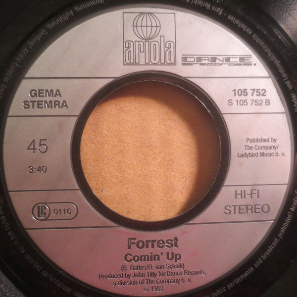Forrest : One Lover (Don't Stop The Show) (7", Single)