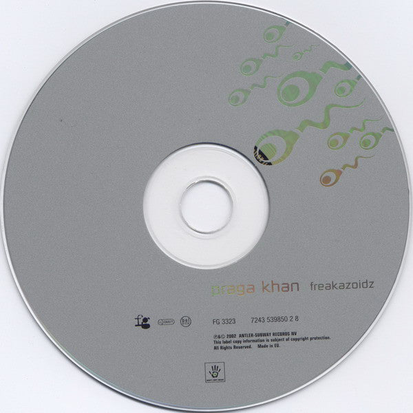 Praga Khan : Freakazoidz (CD, Album)